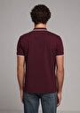 thumb-Afficher les détails de T-shirt Polo À Manches Courtes Violet Droit Regular Fit Homme