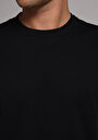 thumb-Afficher les détails de T-shirt À Manches Courtes Noir Regular Fit Droit Homme