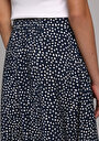 thumb-Afficher les détails de Jupe Marine   Uni Maxi Femme