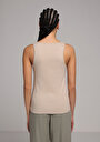 thumb-Afficher les détails de Athlète Beige Slim Fit Femme