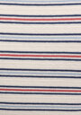 thumb-Afficher les détails de T-shirt À Manches Courtes Multicolou Slim Fit Rayé Femme