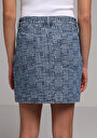 thumb-Afficher les détails de Jupe  Slim Fit Jakarli Jacquard Mini Femme