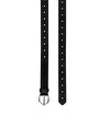 thumb-Afficher les détails de Ceinture Noir Modern Fit Femme