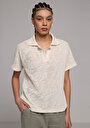 thumb-Afficher les détails de Ecru Regular Fit  Jakarli Verrouillage Femme