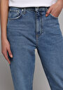 thumb-Afficher les détails de 896  Maria Pantalon    En Jean Mom Fit Femme