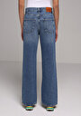 thumb-Afficher les détails de 970 Berry Pantalon    En Jean Regular Fit Femme