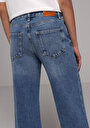 thumb-Afficher les détails de 970 Berry Pantalon    En Jean Regular Fit Femme