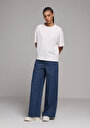 thumb-Afficher les détails de 982 Mely Pantalon    En Jean Loose Fit Femme