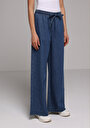 thumb-Afficher les détails de 982 Mely Pantalon    En Jean Loose Fit Femme