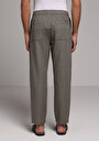 thumb-Afficher les détails de Pantalon Vert Straight Leg Medium Rise En Sergé Regular Fit Homme