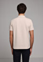thumb-Afficher les détails de T-shirt Polo À Manches Courtes Beige Droit Regular Fit Homme