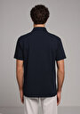thumb-Afficher les détails de T-shirt Polo À Manches Courtes Marine Droit Comfort Fit Homme