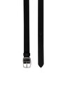 thumb-Afficher les détails de Ceinture Noir Modern Fit Homme