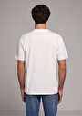 thumb-Afficher les détails de T-shirt À Manches Courtes Blanc Comfort Fit Droit Homme