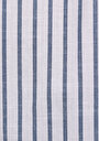 thumb-Afficher les détails de Chemise À Manches Courtes Bleu Rayé Regular Fit Homme