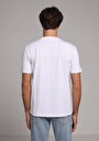 thumb-Afficher les détails de T-shirt À Manches Courtes Blanc Regular Fit Droit Homme