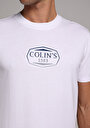 thumb-Afficher les détails de T-shirt À Manches Courtes Blanc Regular Fit Droit Homme