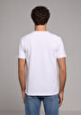 thumb-Afficher les détails de T-shirt À Manches Courtes Blanc Regular Fit Droit Homme