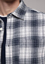 thumb-Afficher les détails de Surchemise  Bleu Comfort Fit Homme