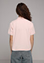 thumb-Afficher les détails de Rose Regular Fit  Brodé Pique Femme