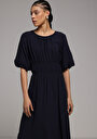 thumb-Afficher les détails de Robe Marine Regular Fit    Femme