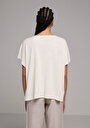 thumb-Afficher les détails de Tricoter Ecru Relaxed Fit  Femme