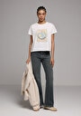 thumb-Afficher les détails de 791 Monica Pantalon  Bootcut Medium Rise En Jean Regular Fit Femme