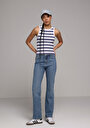 thumb-Afficher les détails de 792 Mila Pantalon    En Jean Regular Fit Femme