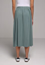 thumb-Afficher les détails de Jupe Vert Regular Fit Droit Supreme Mdi Femme