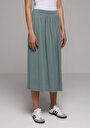 thumb-Afficher les détails de Jupe Vert Regular Fit Droit Supreme Mdi Femme