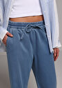 thumb-Afficher les détails de 970 Berry Pantalon    En Jean Regular Fit Femme