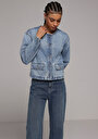 thumb-Afficher les détails de Veste De Blazer  Regular Fit Manches Longues  Femme