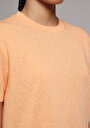 thumb-Afficher les détails de T-shirt À Manches Courtes Saumon Regular Fit Droit Femme