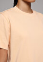 thumb-Afficher les détails de T-shirt À Manches Courtes Orange Boxy Fit Droit Femme