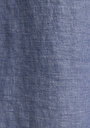 thumb-Afficher les détails de Pantalon Bleu Wide Leg High Rise En Uni Regular Fit Femme
