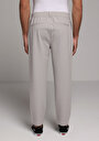 thumb-Afficher les détails de Pantalon Gris Straight Leg Medium Rise En Verrouillage Regular Fit Homme