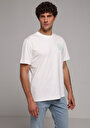 thumb-Afficher les détails de T-shirt À Manches Courtes Blanc Comfort Fit Droit Homme