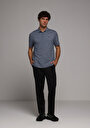 thumb-Afficher les détails de T-shirt Polo À Manches Courtes Marine Droit Comfort Fit Homme
