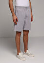 thumb-Afficher les détails de Short Gris Regular Fit Homme