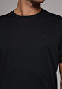thumb-Afficher les détails de T-shirt À Manches Courtes Noir Regular Fit Droit Homme