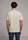 thumb-Afficher les détails de T-shirt À Manches Courtes Vert Oversize Fit Droit Homme