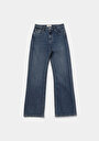 thumb-Afficher les détails de 900 Laris Pantalon    En Jean Straight Fit Femme