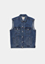 thumb-Afficher les détails de Gilet  Oversize Fit Homme