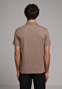 thumb-Afficher les détails de T-shirt Polo À Manches Courtes Marron Jakarli Regular Fit Homme