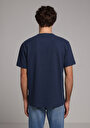 thumb-Afficher les détails de T-shirt À Manches Courtes Marine Comfort Fit Droit Homme
