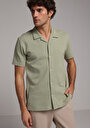 thumb-Afficher les détails de T-shirt Polo À Manches Courtes Vert Jakarli Regular Fit Homme