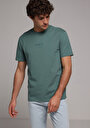 thumb-Afficher les détails de T-shirt À Manches Courtes Vert Regular Fit Droit Homme