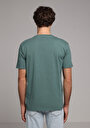 thumb-Afficher les détails de T-shirt À Manches Courtes Vert Regular Fit Droit Homme