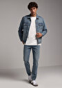 thumb-Afficher les détails de 044 Karl Pantalon    En Jean Straight Fit Homme