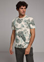 thumb-Afficher les détails de T-shirt À Manches Courtes Vert Regular Fit Droit Homme